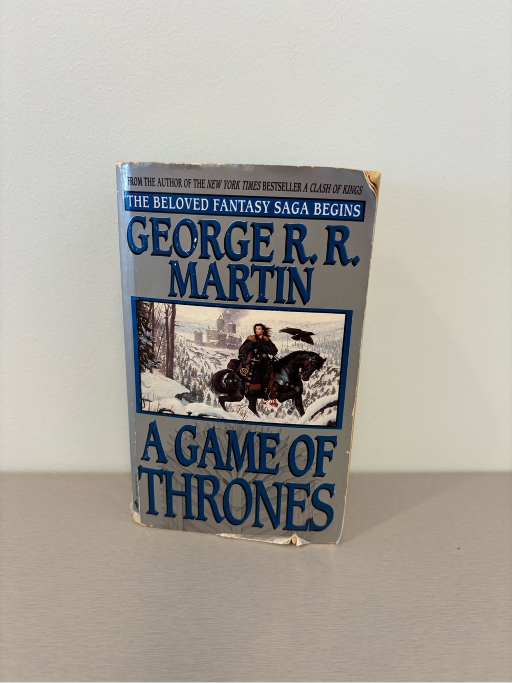 George R. R. Martin A Game of Thrones Bantam Books Paperback 1997 Fantasy Novel